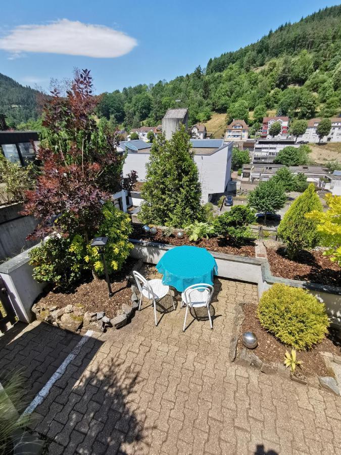 Terrassenwohnung Mit Toller Aussicht & Zentrumsnah Hornberg Exterior photo